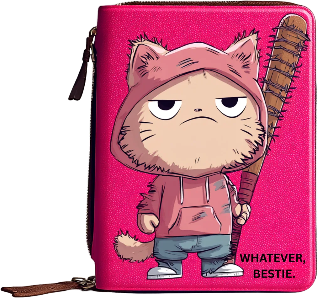 Shitty Kitty Trapper Keeper
